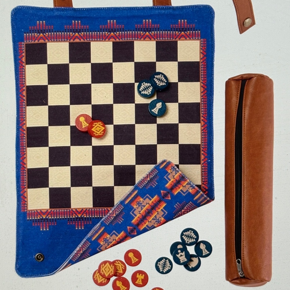 Pendleton Chess & Checkers Set